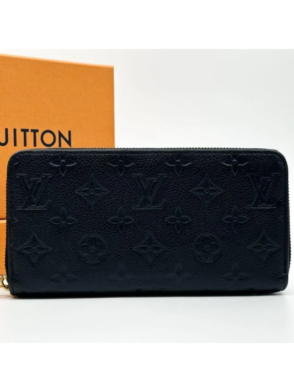 Louis Vuitton Slightly Zippy Wallet Empreinte Monogram